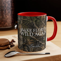 Camo Accent Mug — "Make It Wild" Bobby Williams
