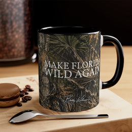 Camo Accent Mug — "Make It Wild" Bobby Williams
