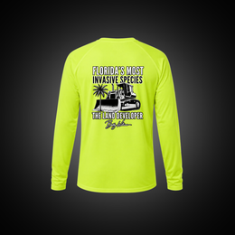 Dri-fit Long Sleeve Tee - "Florida's Most Invasive Species" Bobby Williams