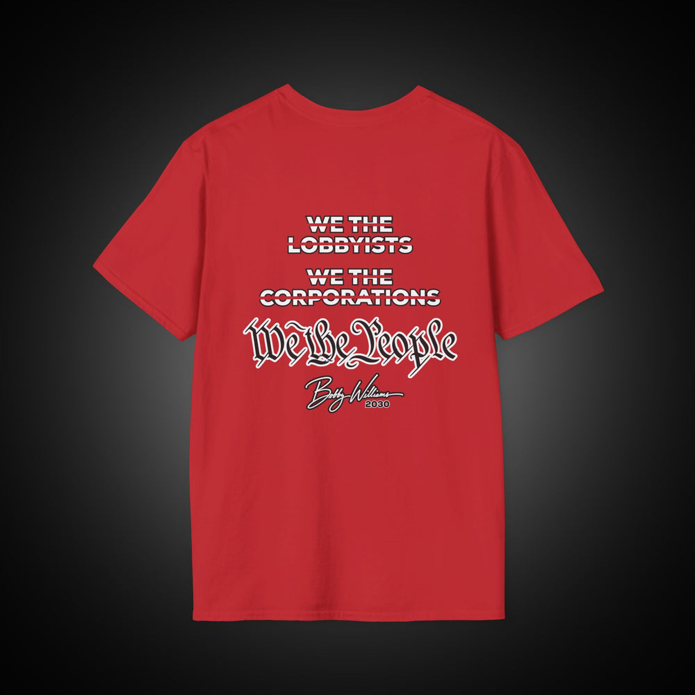 Bobby Williams T‑Shirt — "Bobby Williams for Governor 2030"