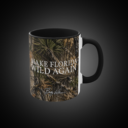 Camo Accent Mug — "Make It Wild" Bobby Williams