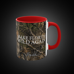 Camo Accent Mug — "Make It Wild" Bobby Williams