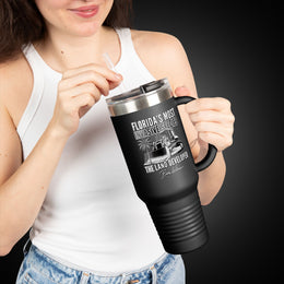 40oz Insulated Travel Mug — "Florida's Most Invasive Species" Bobby Williams